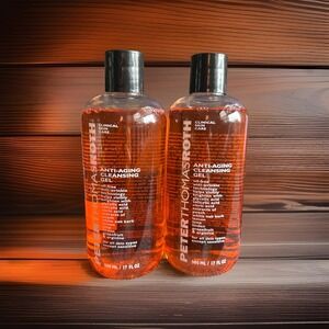 Peter Thomas Roth Anti Aging Cleansing Gel 17oz Mega Size Oil Free Lot Of 2 New